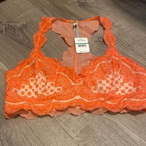 Orange Free People Bra Nee
